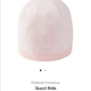 Baby Girl Pink Gucci Hat